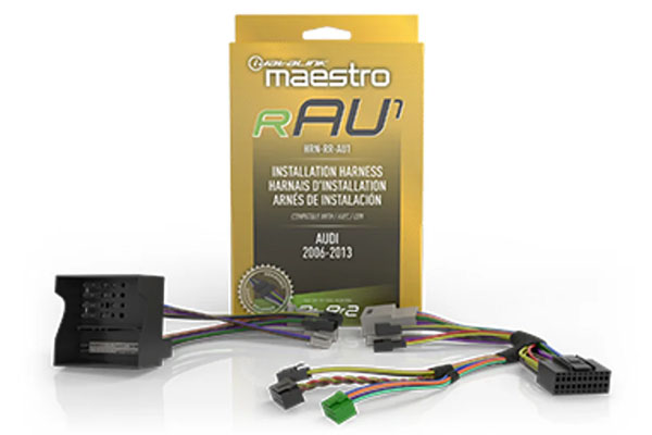  HRN-RR-AU1 / AU1 Plug and Play T-Harness for Select Audi Vehicles